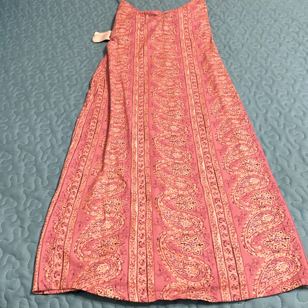 Billabong Pink Paisley Maxi Dress
